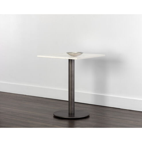Claudia White / Pewter Bistro Table